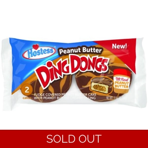 Hostess Peanut Butter Ding Dongs - Twin Pack | American Cakes